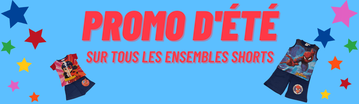 Promo d'été - ensembles short
